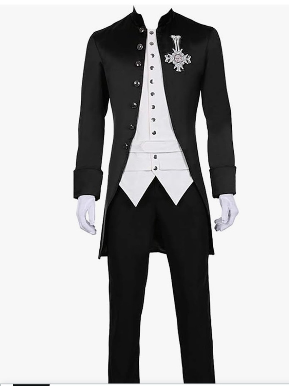 🎃🔥NWT DOSE men’s three-piece medieval, Renaissance, Gothic cosplay set size M